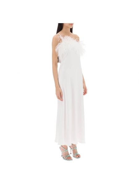 Sukienka długa w abstrakcyjne wzory Art Dealer biała