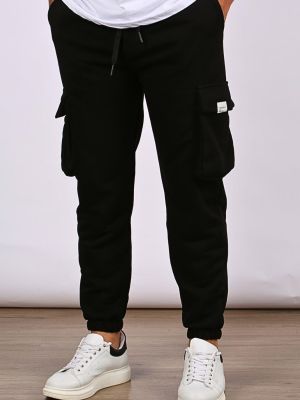 Spodnie sportowe Madmext czarne