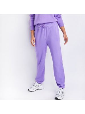 Pantalon en polaire en coton Cozi violet