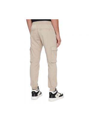 Pantalones cargo skinny Calvin Klein Jeans beige