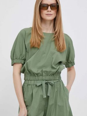 Однотонна блуза Deha зелена