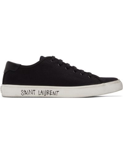 Sneakersy niskie Saint Laurent, сzarny