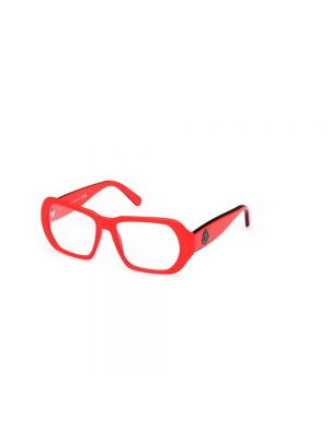 Okulary Moncler czerwone