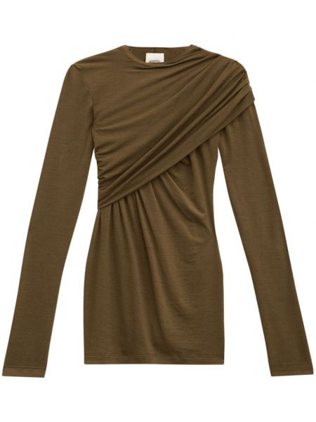 Top Isabel Marant brun