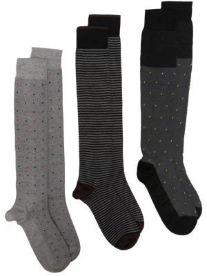 Памучни чорапи Marcoliani сиво