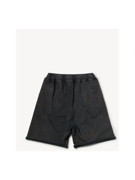 Pantalones cortos de tela jersey Aries negro