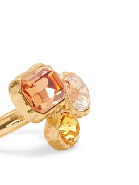 Klasikinis žiedas su kristalais Oscar De La Renta