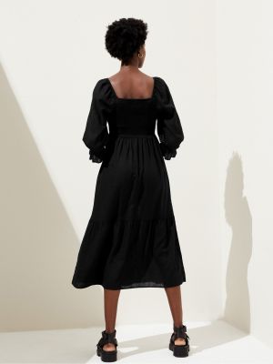 Midi šaty Marks & Spencer černé