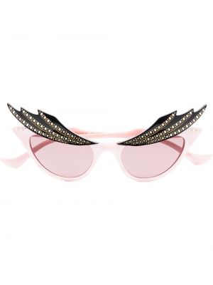 Krystaller pigget briller Gucci Eyewear rosa