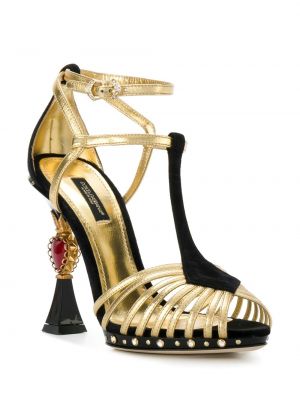 Sandale Dolce & Gabbana schwarz