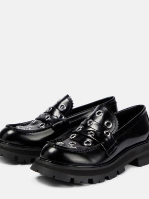 Pantofi loafer din piele Alexander Mcqueen