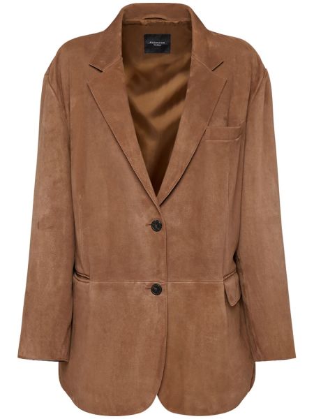 Jacka i mocka Weekend Max Mara brun