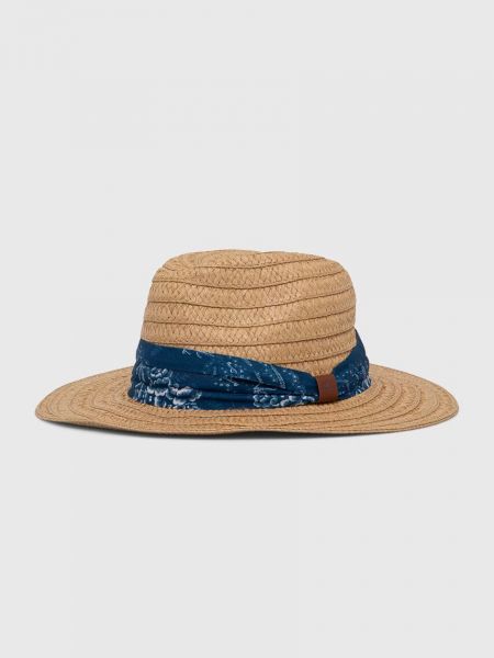 Beżowy kapelusz Lauren Ralph Lauren