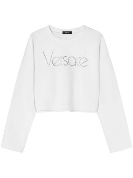Sweatshirt Versace weiß