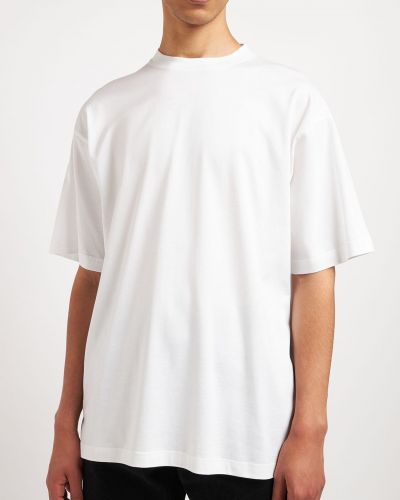 Pamut póló Balenciaga fehér
