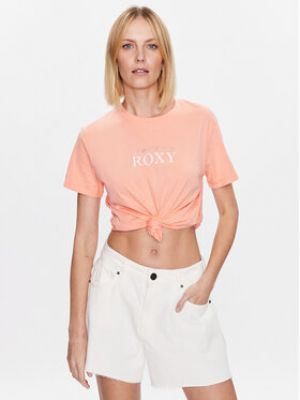 Priliehavé tričko Roxy oranžová