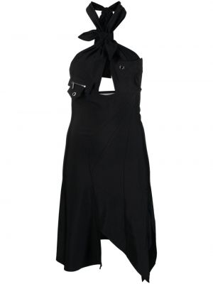 Koktejlkové šaty Coperni čierna