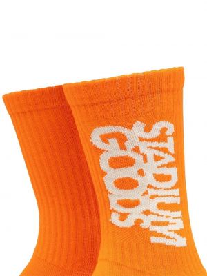 Ponožky s výšivkou Stadium Goods oranžové