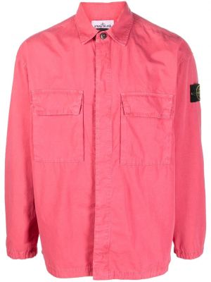 Skjorta Stone Island rosa