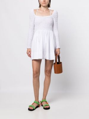 Sukienka mini Staud biała