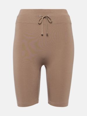 Jersey shorts Loro Piana braun