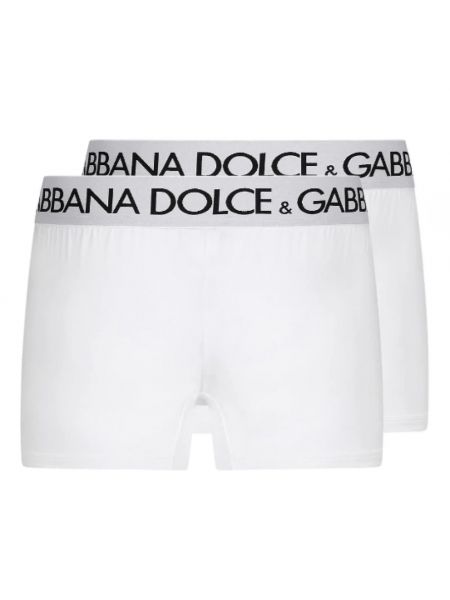 Boxers de algodón Dolce & Gabbana blanco