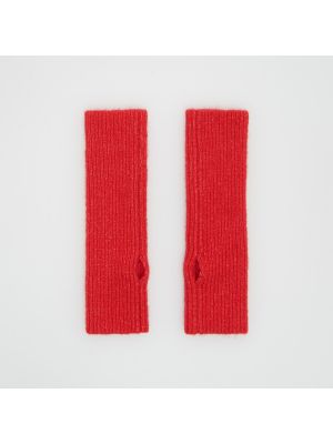 Mănuși din jerseu Reserved roșu
