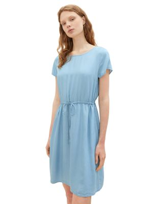 Džinsinė suknelė Tom Tailor Denim mėlyna