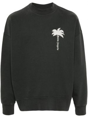 Medvilninis džemperis Palm Angels pilka