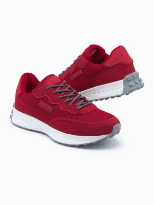 Sneakersy Ombre czerwone