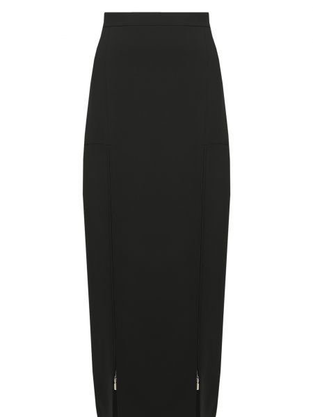 Черная длинная юбка Nina Ricci