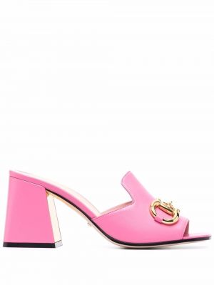 Sandaletter med slip-on Gucci rosa