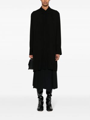 Dlouhé šaty Yohji Yamamoto černé