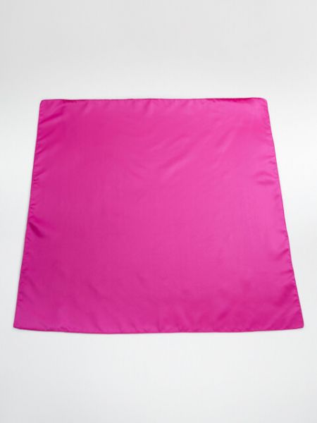 Однотонный атласный платок Befree розовый