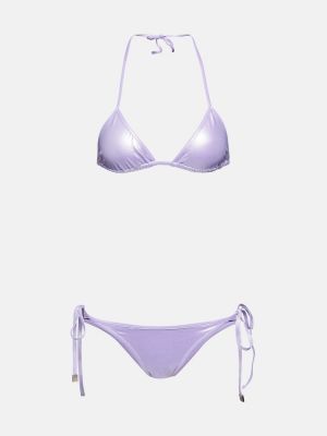 Bikini The Attico violeta