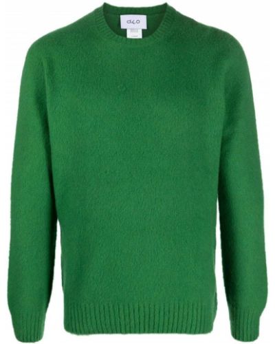 Pull en tricot col rond D4.0 vert