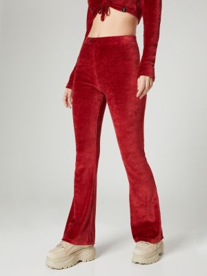 Pantaloni Viervier roșu