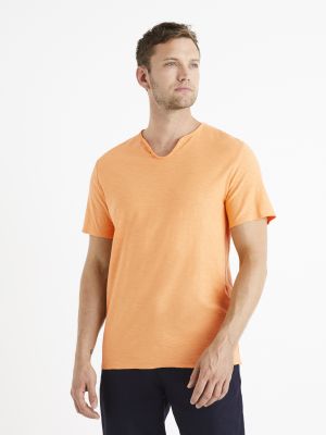 Тениска Celio оранжево