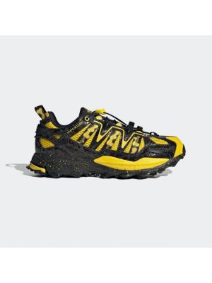 Chaussures de ville en cuir Adidas jaune