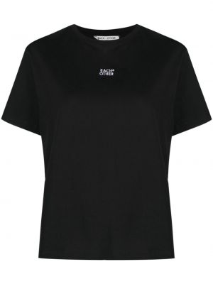 T-shirt à imprimé Each X Other noir