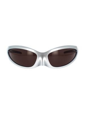 Slnečné okuliare Balenciaga strieborná