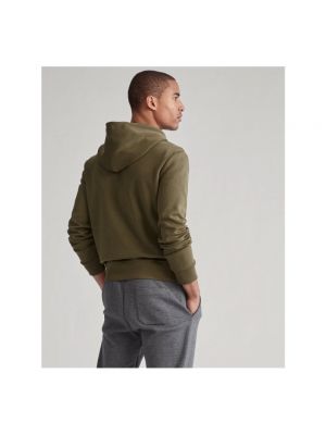 Sweter z kapturem Polo Ralph Lauren zielony