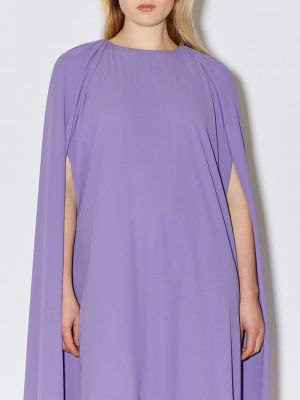 Robe de soirée plissé Bernadette violet