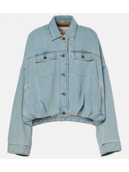 Denimjakke Dries Van Noten blå