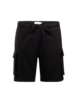„cargo“ stiliaus kelnės Topman juoda