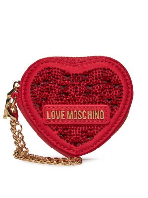 Rahakott Love Moschino punane