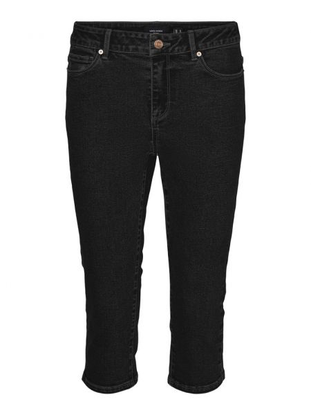 Szorty jeansowe Vero Moda czarne