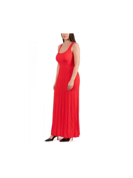 Sukienka długa Michael Kors czerwona