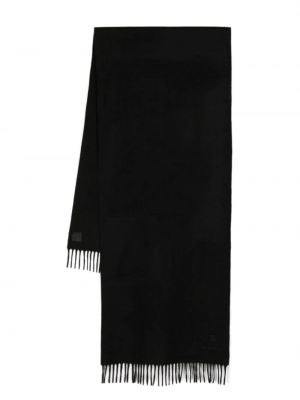 Sciarpa ricamata di cachemire Givenchy nero
