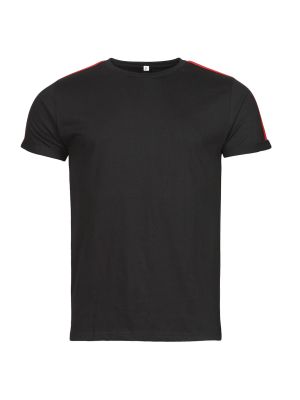 Tričko s krátkými rukávy Yurban černé